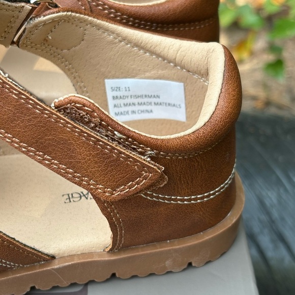 Crown Vintage Brown Gladiator Sandals. Size 11. NWT - Picture 4 of 6